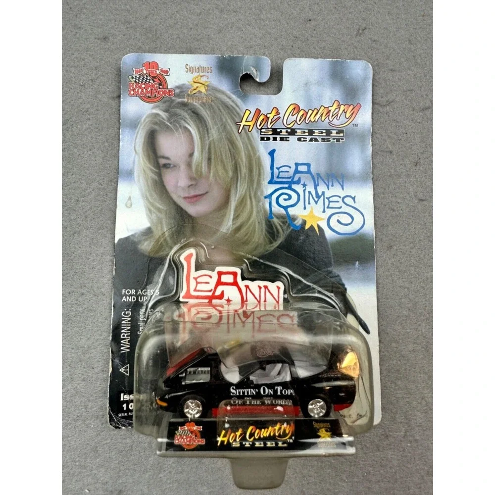 Racing Champions 1999 LEANN RIMES Hot Country SIGNATURES‎ SERIES Steel 1:64 #23